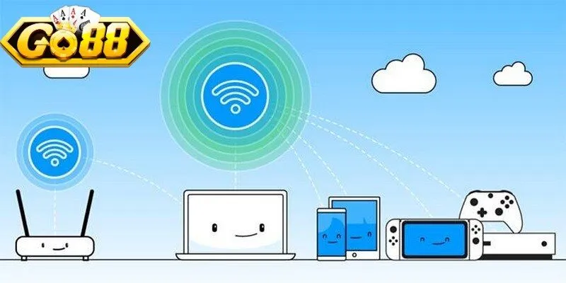 Hãy đảm bảo kết nối mạng ổn định khi truy cập vào cổng game giải trí