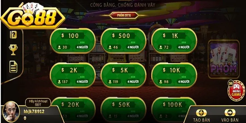 Phỏm là loại hình giải trí trí tuệ bậc nhất được anh em ưa chuộng