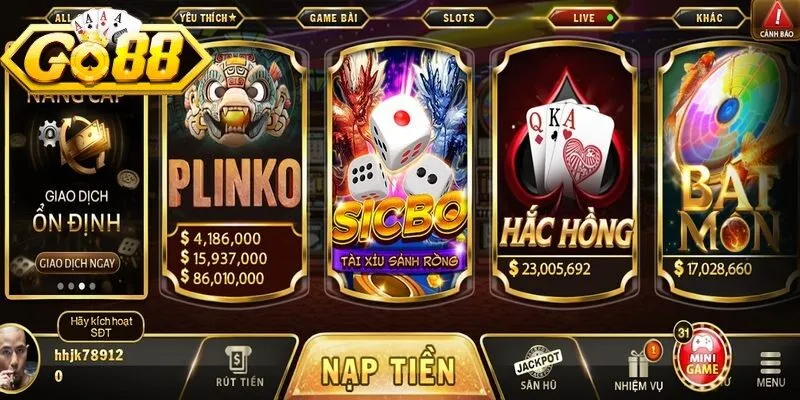 Tổng hợp các chương trình khuyến mãi tại Go88 hot 2026