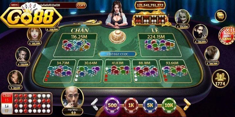 Xóc đĩa Go88 hiện đang là lựa chọn ưu tiên của cộng đồng cược thủ